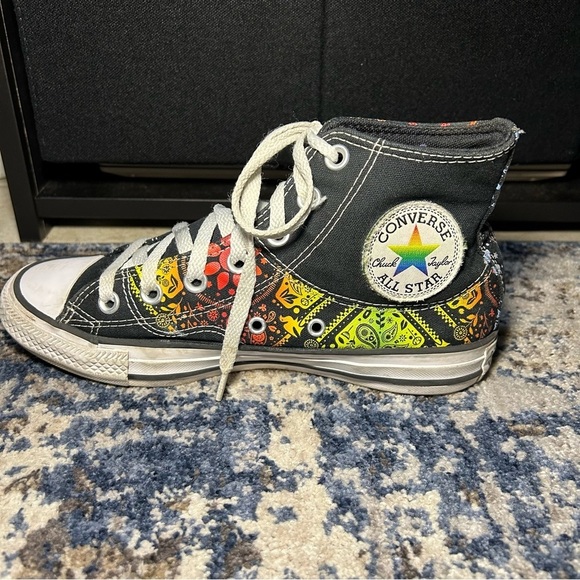 Converse Chuck Taylor All-Star Pride High-Top Sneakers Size 7 - Picture 4 of 13